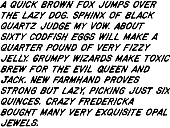 Rigor Mortis Bold Italic OT