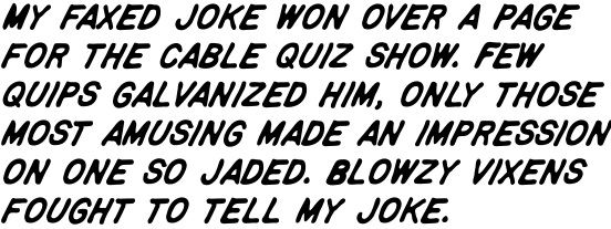 Rigor Mortis Bold Italic OT