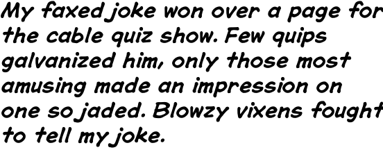 Blah Blah Blah Italic OT