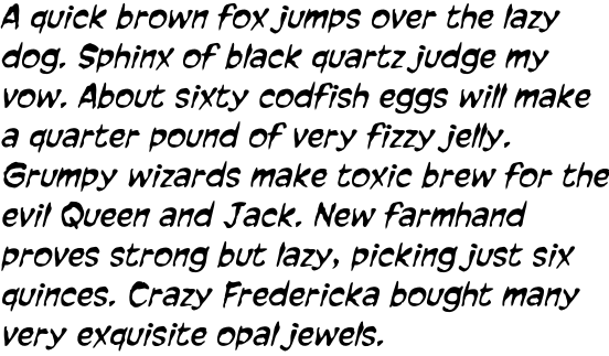 Forked Tongue Italic OT