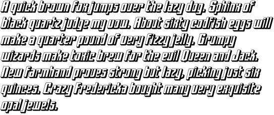 Hip Flask Open Italic OT