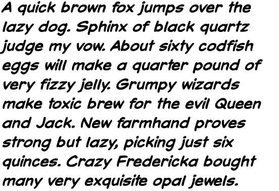 Dave Gibbons Lower International Bold Italic OT