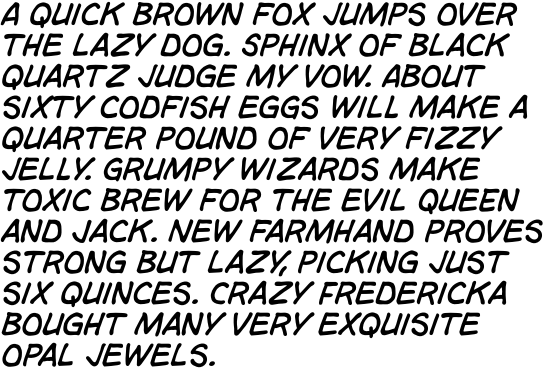 Tim Sale International Italic OT