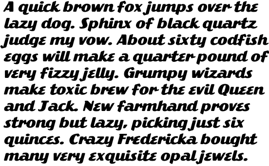 Speeding Bullet Italic OT