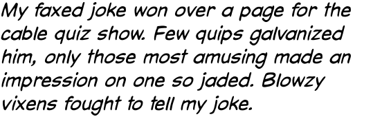 Dave Gibbons Lower Italic OT