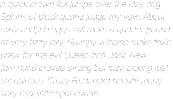 Purista Thin Italic