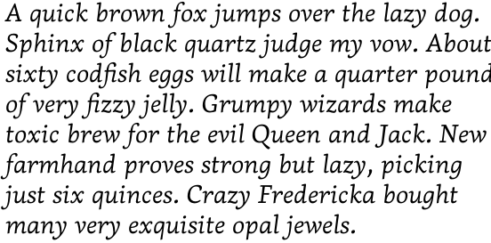 Dederon Serif Std Light Italic