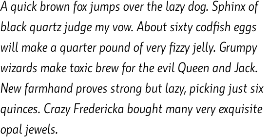 Botanika Std Italic