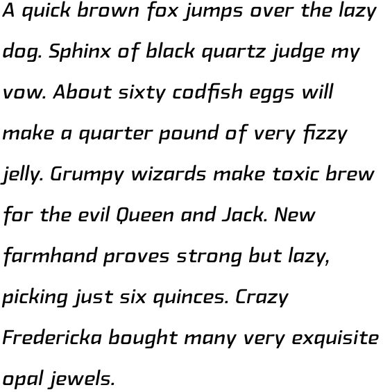 Fishmonger EER Italic