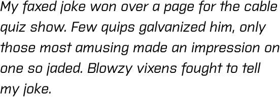 Purista Medium Italic