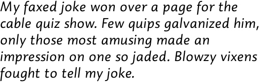 Dederon Sans Std Light Italic
