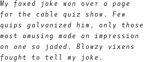 Botanika Mono Italic