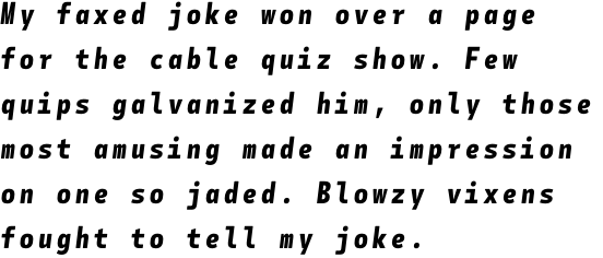 Botanika Mono Bold Italic