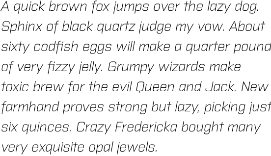 Purista Light Italic