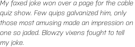 Purista Light Italic