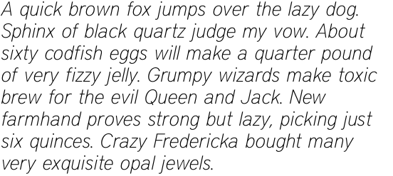 District Thin Italic OT