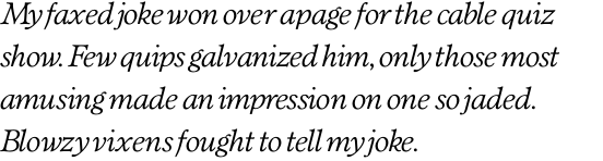 Gardenia Book Italic OT