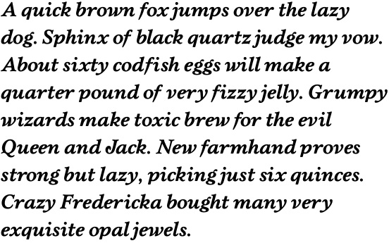 Gardenia Bold Italic OT