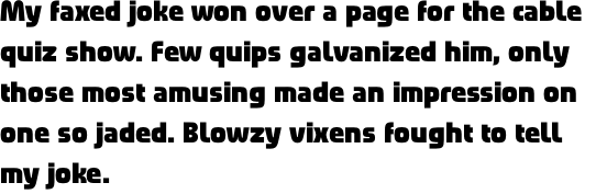 HGB Grotesk Black OT Std