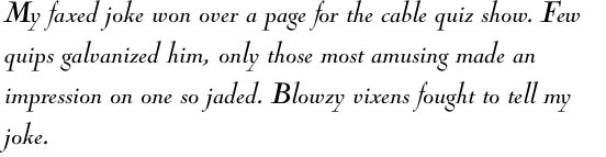 Nicolas Cochin Regular Italic OT Std
