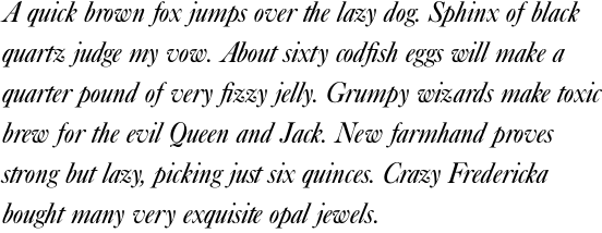 Caslon No. 540 Italic OT Std