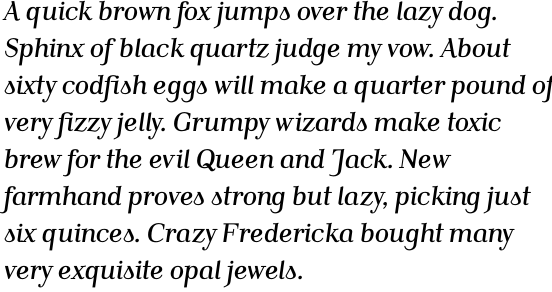 Bohemian Italic OT Std