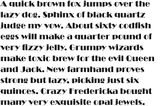 Broadway Engraved OT Std