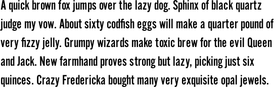 Alternate Gothic No. 2 OT Std