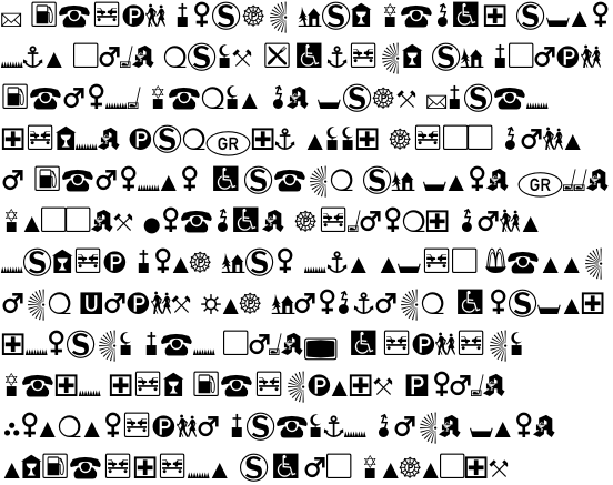 Signs And Symbols D OT Std URW