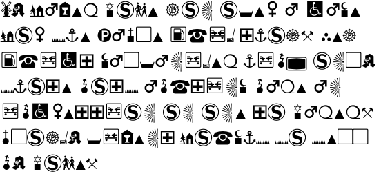 Signs And Symbols D OT Std URW