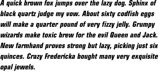 Eurostile Condensed Heavy Italic OT Std