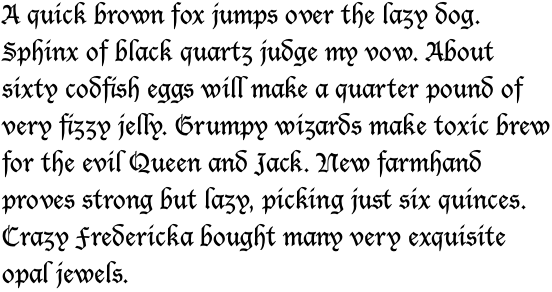 Lucida Blackletter OT Std