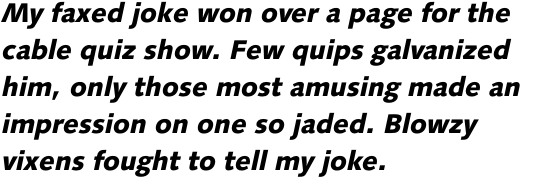 Syntax Bold Italic OT Std