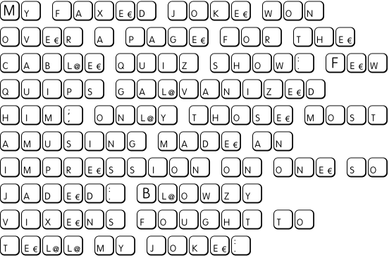Keys MAC D Regular D OT Std