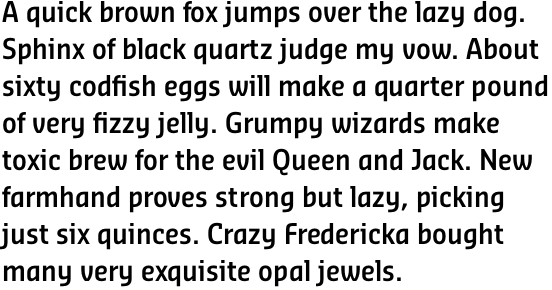 Sansa Condensed Semi Bold OTF Pro