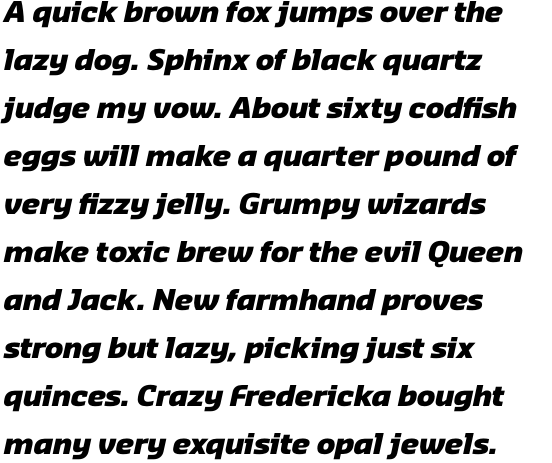 Sansa Black Italic OTF Pro
