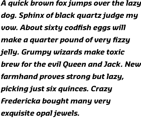 Sansa Bold Italic OTF Pro