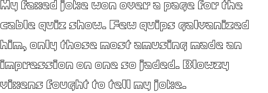 Joker Outline Multilingual OT