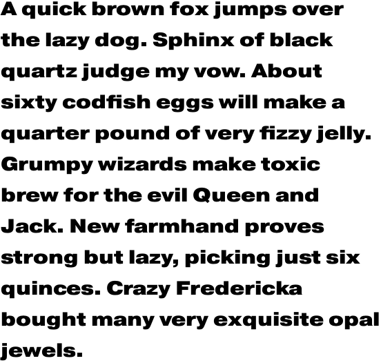 Pragmatica Extended Black Multilingual OT