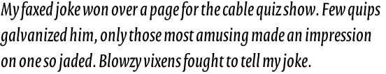 Versa Condensed Normal Italic OTF Pro