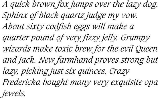 Caxton Light Italic