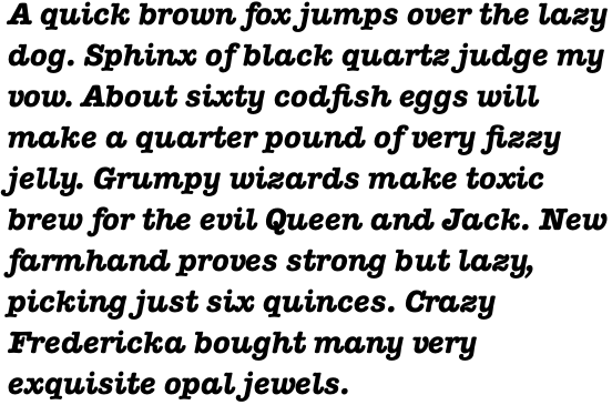 ITC American Typewriter Std Bold Italic