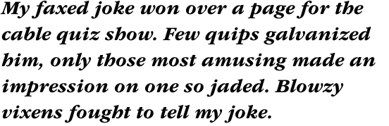 ITC Garamond Std Bold Italic