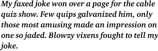 ITC Charter Pro Bold Italic