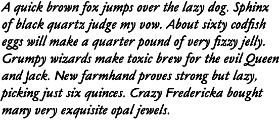 Claude Sans Std Bold Italic