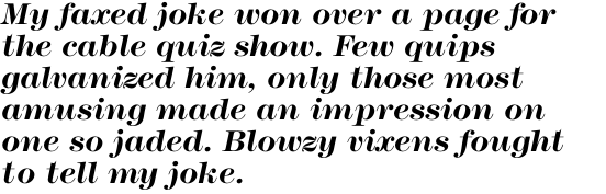 ITC Modern No. 216 Std Bold Italic
