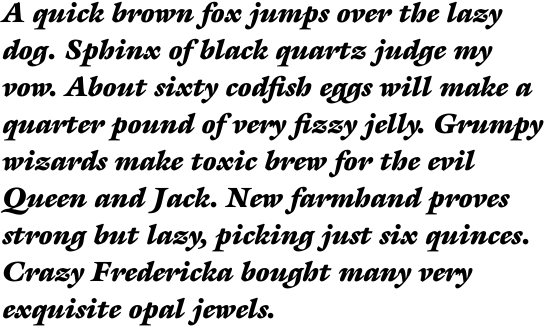 ITC Galliard Pro Ultra Italic
