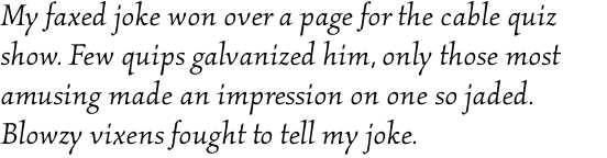 ITC Kallos Std Book Italic