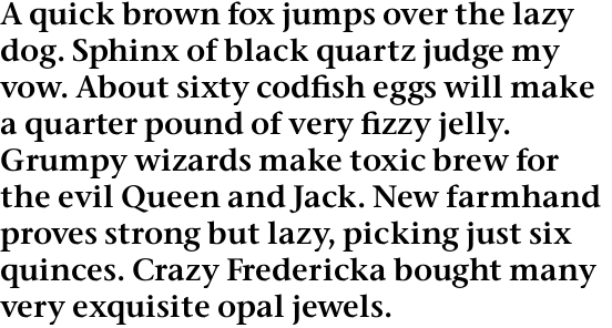 ITC Stone Serif Std Semi Bold