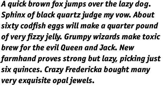 ITC Officina Sans Pro Extra Bold Italic